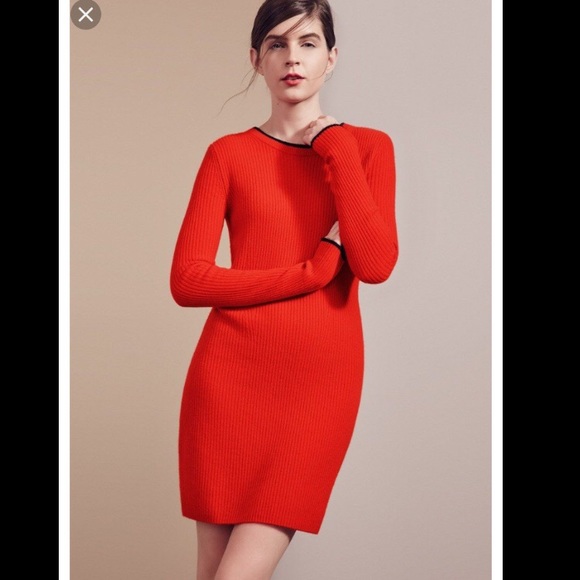 rag and bone red dress